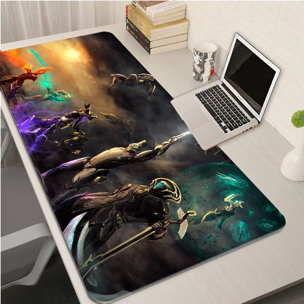 Warframe Hot Pad Mouse Long Gaming Mousepad Gamer Computer Accessories Desk Mat Keyboard Cute White Pc Extended Company Xl Mause