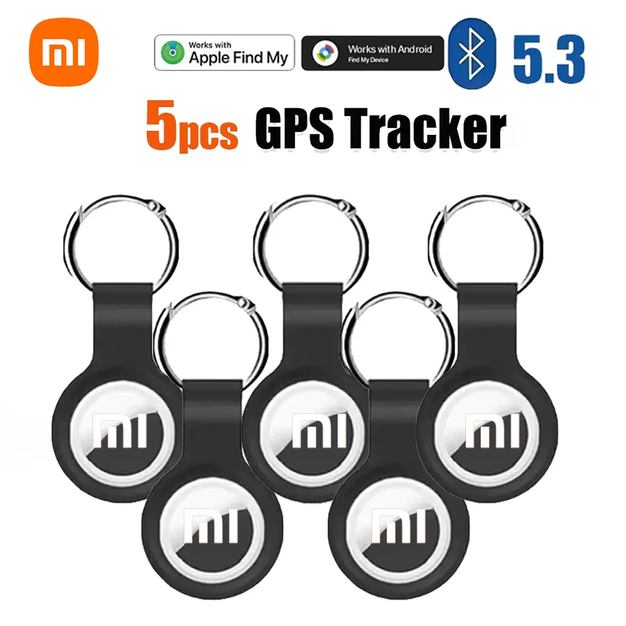 

Xiaomi Mini GPS Tracker for Find My App Android Systerm Air Tag Smart Bluetooth 5.3 Child Key Finder Bag Anti-Loss Pet Locator