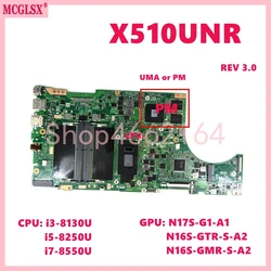 Carte mère pour ASUS X510UNR X510URR X510UN X510UA X510UAO X510UF X510UAR S510UN S5100U X510UNO F510U VM510UA