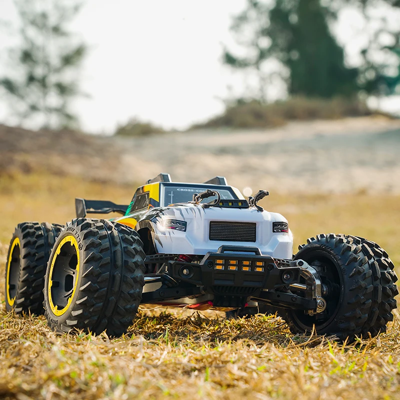 Hot Beast SG110PRO 1/10 Full Scale Brushed Remote Control High Speed ​​Climbing Off-Road Bigfoot Vehicle 4WD RC Model With Light