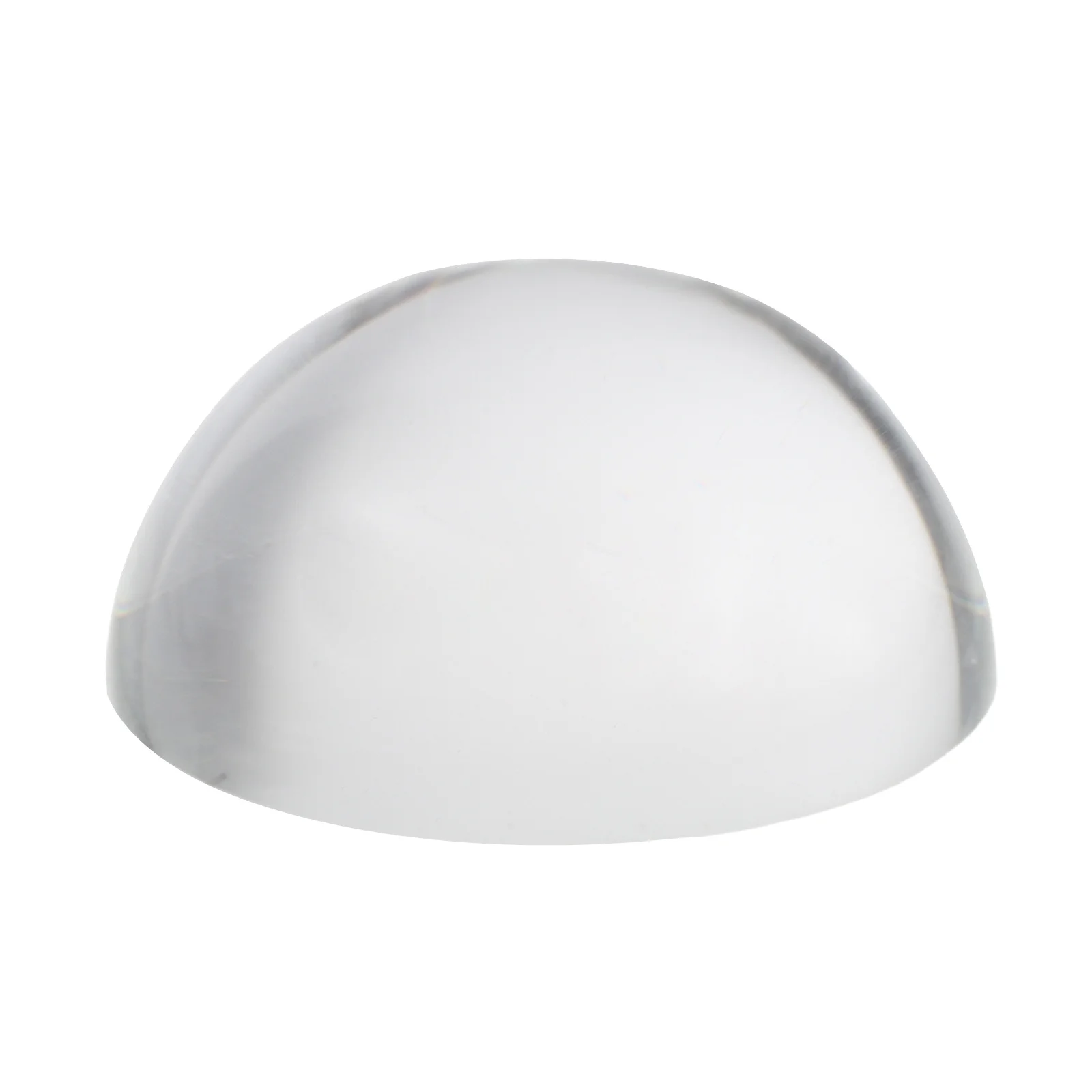 

Small Crystal Half Ball Decorative Sphere Clear Glass Globe Transparent Crystal Dome Paperweight Desktop Globe Decor Home Office