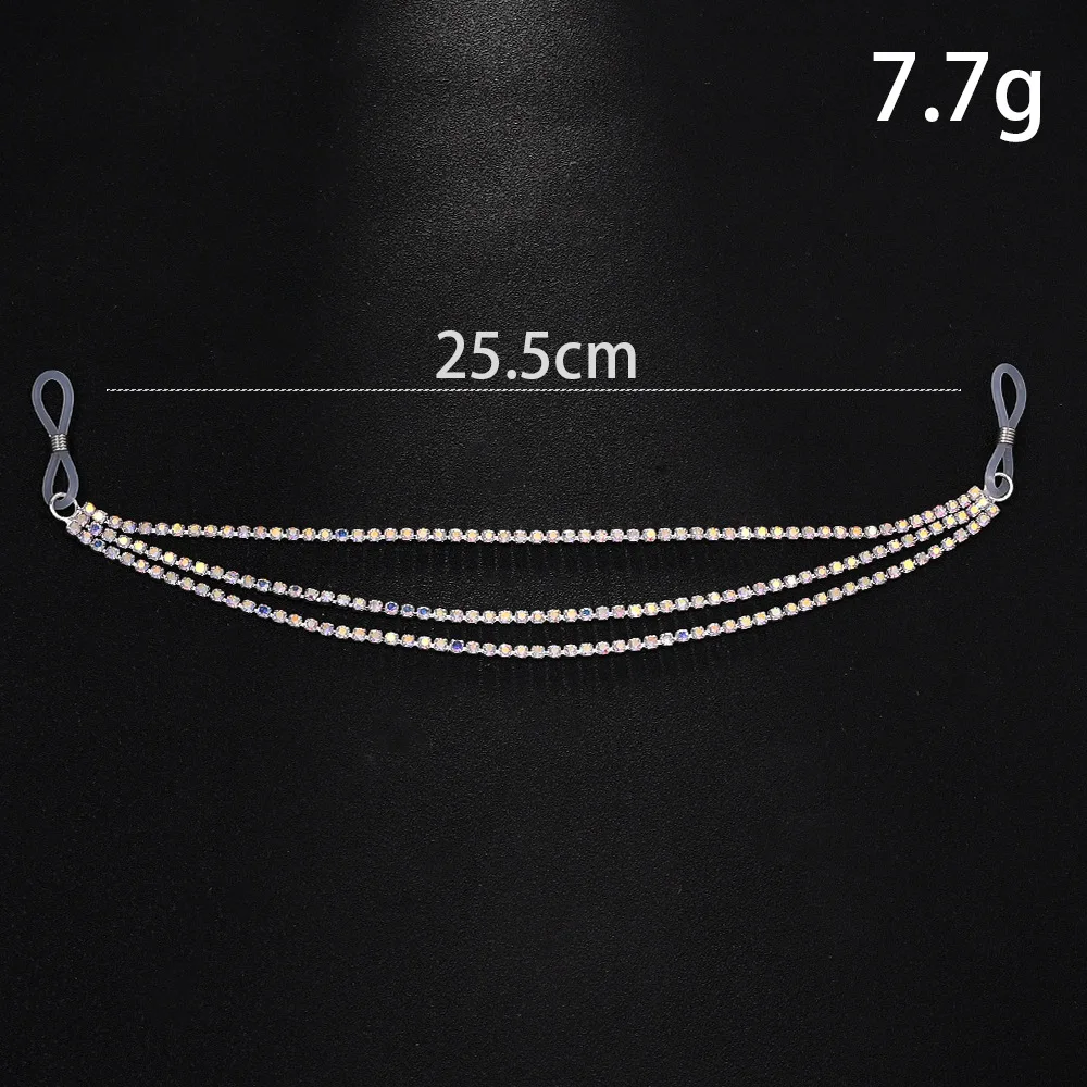 Stonefans Three-Layer Nipple Chain Non Piercing Body Jewelry Sexy Rhinestone New Accessories Shiny 2025 Chest Chain Bohemian Bra