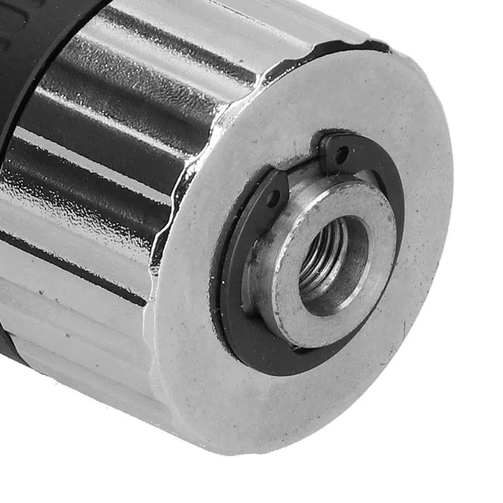 2-13mm Capacity Drill Chuck Adapter Small Hole Threaded Semi-Metal Material Keyless Drill Chuck Conversion Adapter