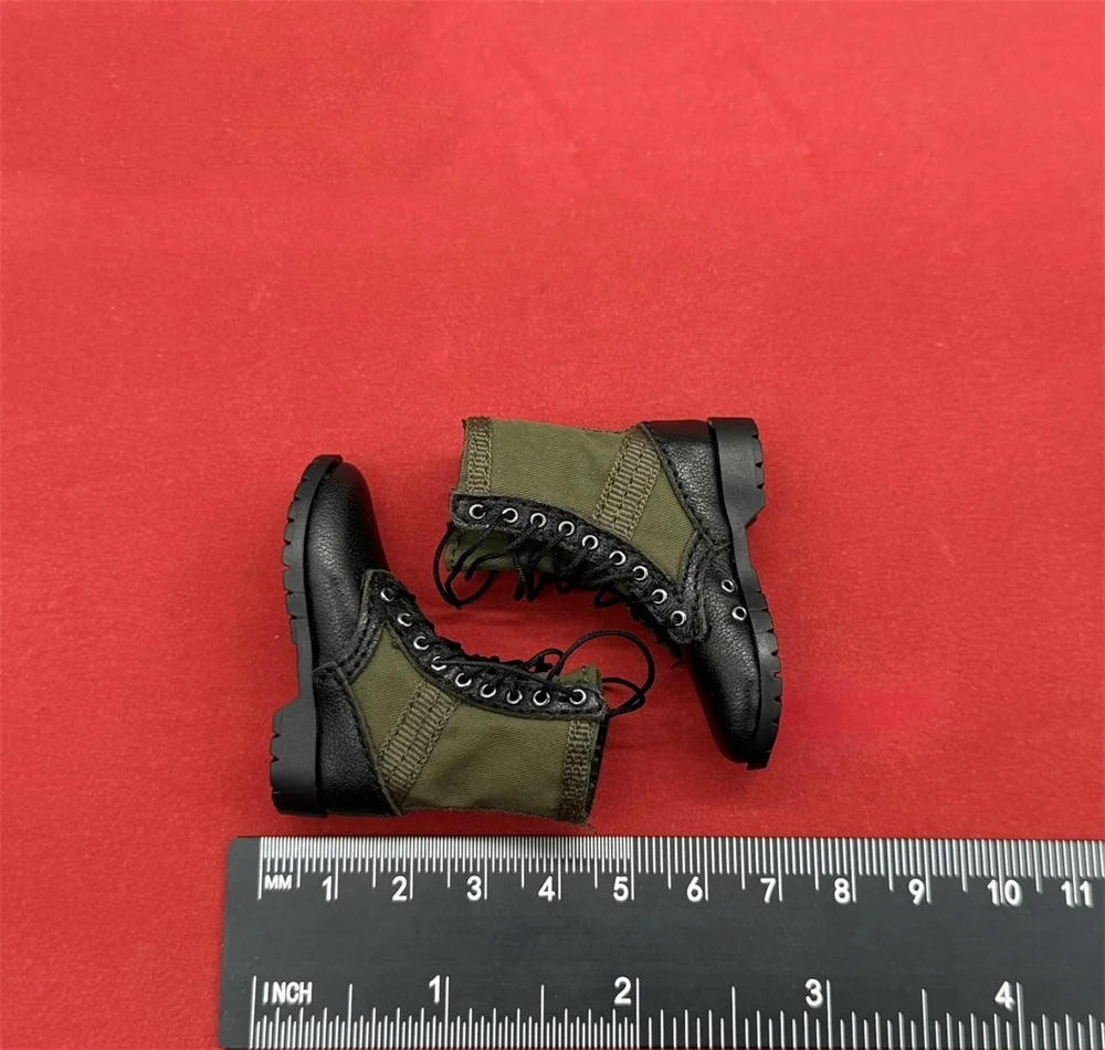 

In Stock 1/6 V80184 US. Tough Guy Soldier Hollow High Shoe Boots Waist Belt Accessories For 12" Doll Figure DID