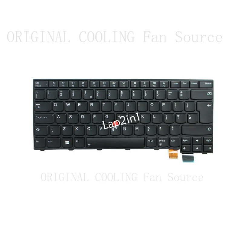 R+  Genuine FOR Lenovo ThinkPad T470S 20HF / 20HG UK BACKLIT Keyboard 01EN752 01EN711
