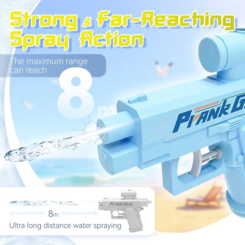 Streich-Wasserspielzeug, 2-Wege-Spritzer, Blaster-Spielzeug aus doppelseitigen, lustigen interaktiven Streichspritzgeräten, Gag-Geschenk