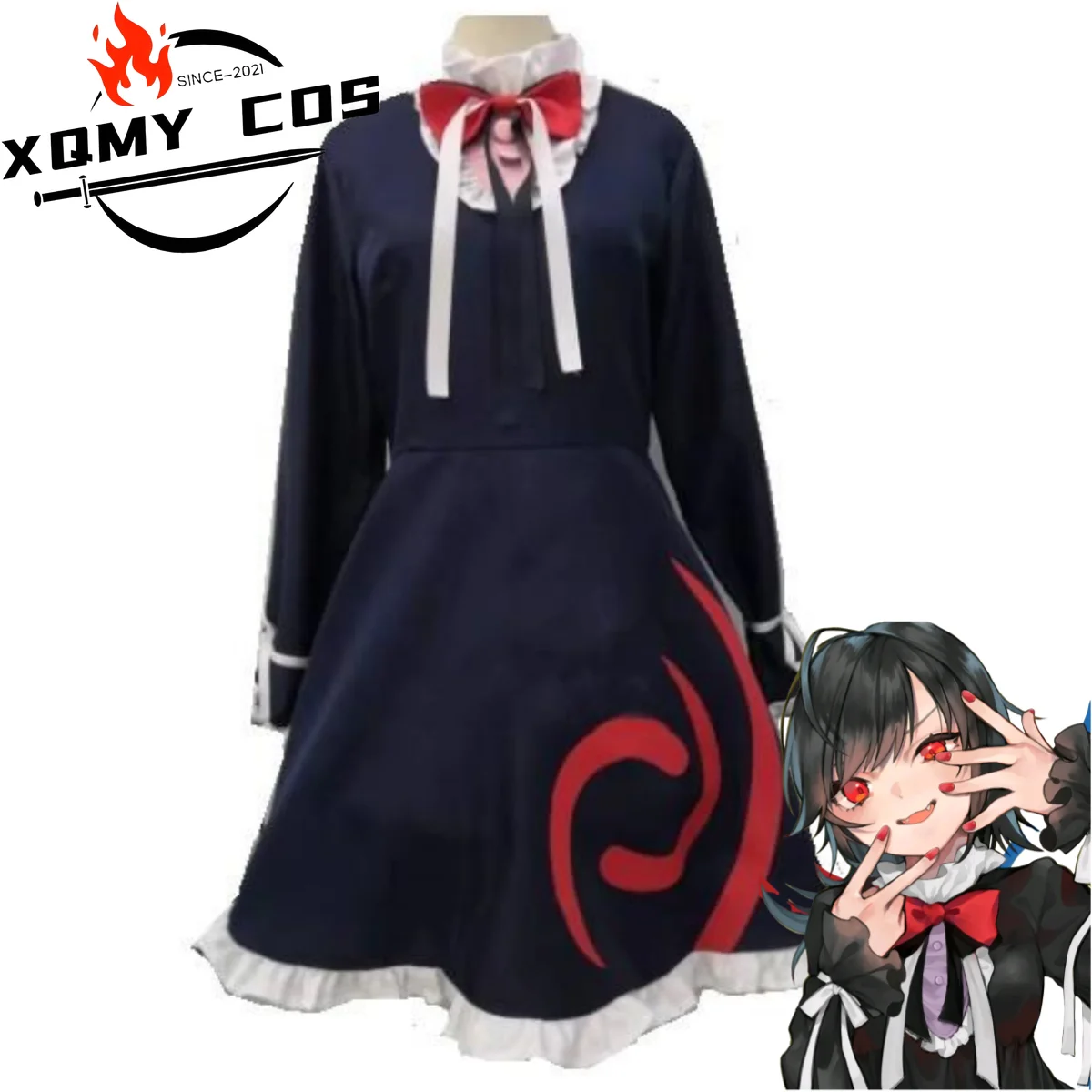 

XqCustom Any Size Plus Size Anime Touhou Project Project Shrine Maiden Houjuu Nue Cosplay Costume Princess Dress Cute Kawaii Sui