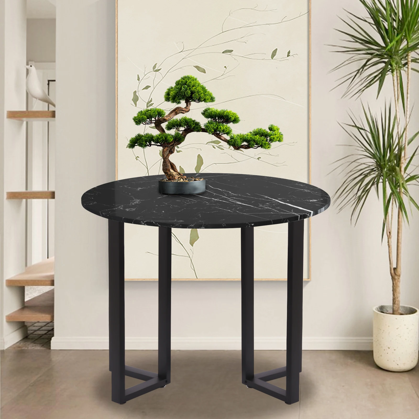 

Furniture Legs 35” Height 17.7” Wide Rustic Decory Right Angle Shape Table Legs, Heavy Duty Metal Desk Legs, DIY Iron Bench Legs