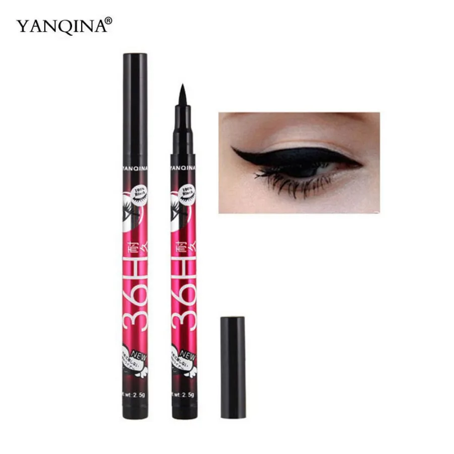 Black Eyeliner Pen Eyes Makeup Waterproof Liquid Eye Liner Pencil Make up Long-lasting Eyelid Drawing Cosmetics