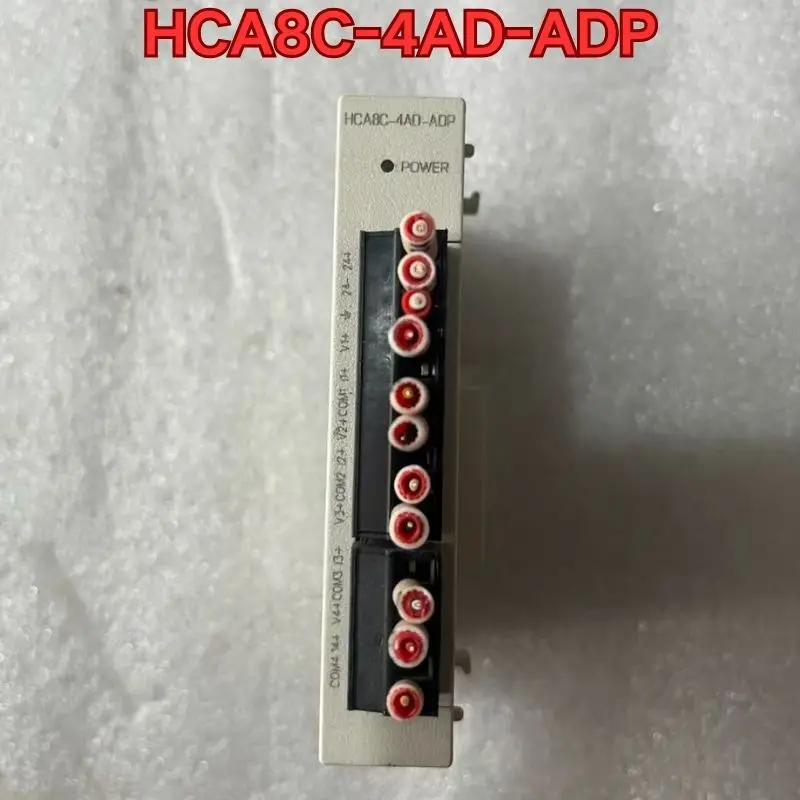 Second-hand HCA8C-4AD-ADP PLC module function test is normal The latest quotation in November 2025