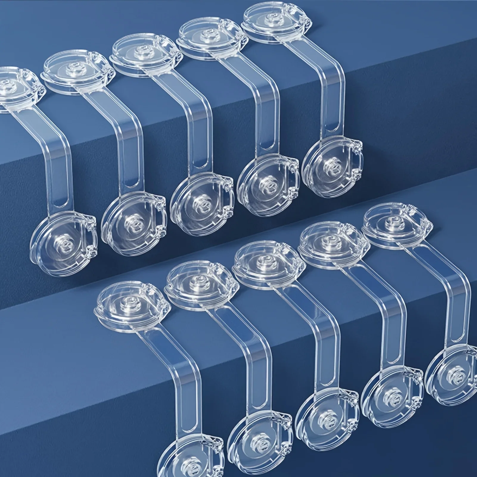 8 шт., простая установка, безопасные замки для ящиков-прозрачный прочный материал, защита от открытия и защиты от защемления, холодильники и ящики