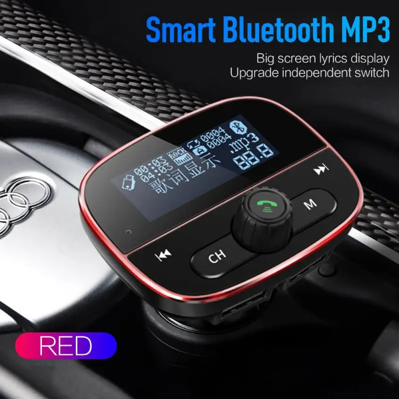 Car MP3 Player Multi-function Bluetooth 5.0 Receiver Music U Disk Car Cigarette Lighter Car Charger Electronics Accessories