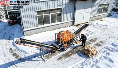 20Ton Hydraulic Wood Log Splitter Horizontal Wood Splitting Machine Fast Wood Splitter Firewood Process Log Splitter