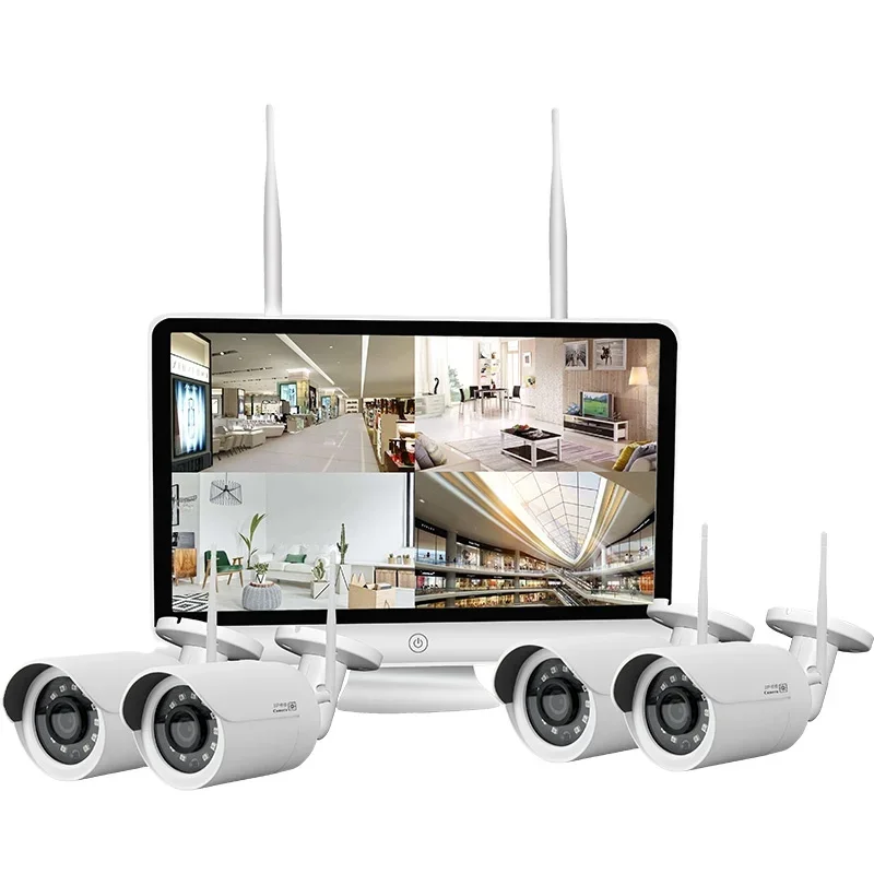 3MP 4 channel WIFI KITS with monitor 12.5