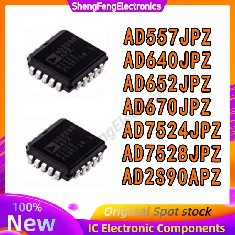 AD557JPZ AD640JPZ AD652JPZ AD670JPZ AD7524JPZ AD7528JPZ AD2S90APZ PLCC-20 ชิป IC ในสต็อก