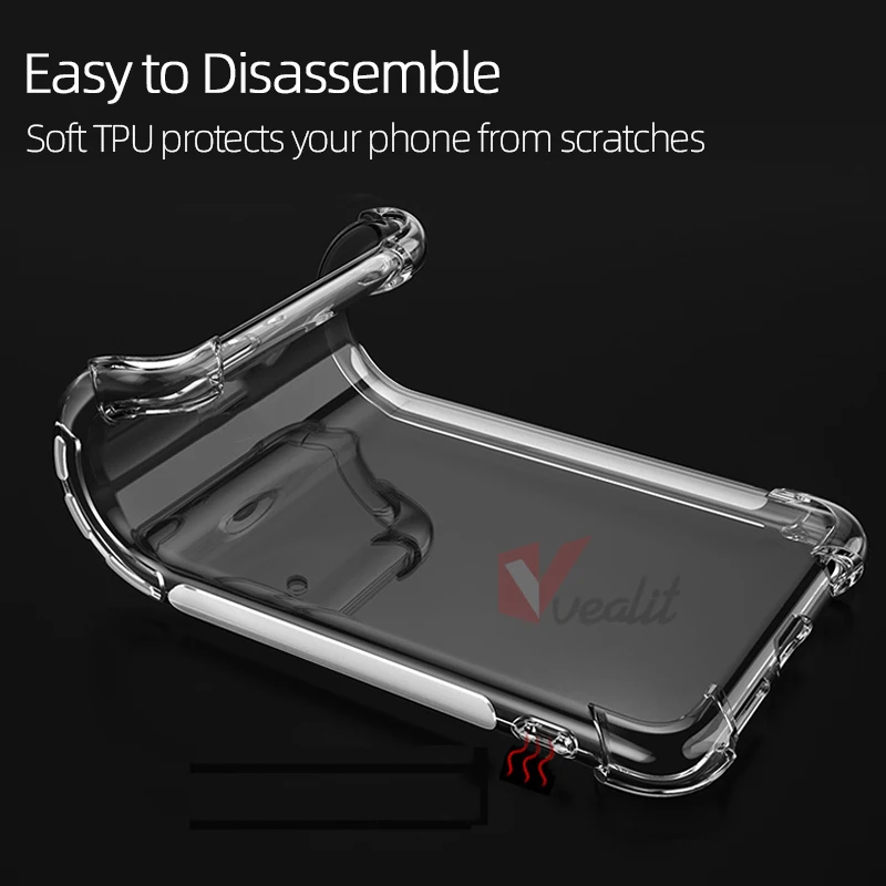 Transparent Airbag Anti-fall Protective Case for OPPO Reno 4 3 Find X2 X3 X5 Pro A52 A72 A92S A91 R9S Plus F15 F11 F9 Back Case