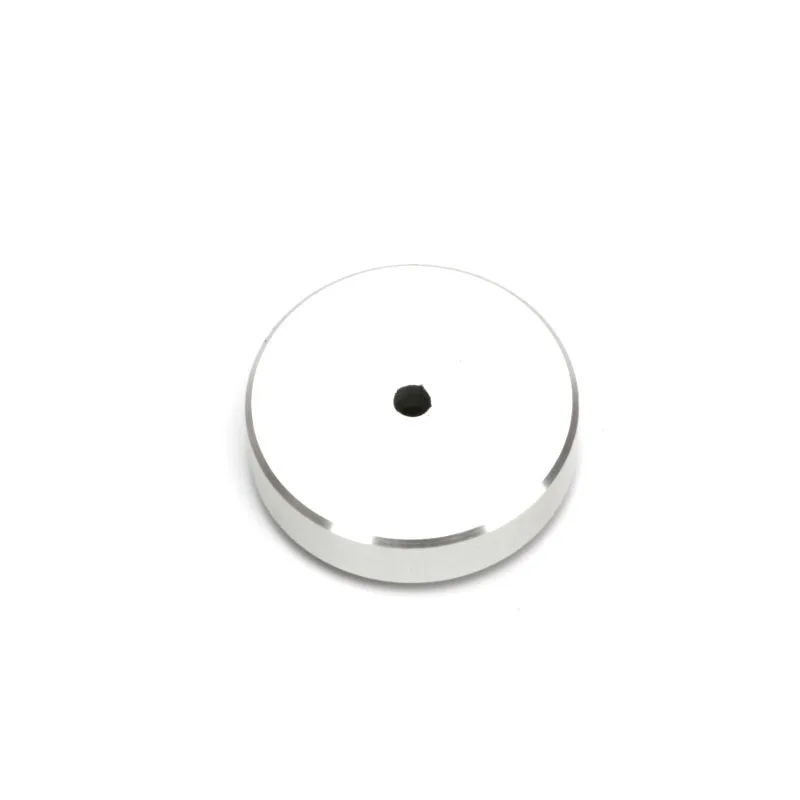 KYYSLB جميع الألومنيوم قطرها 39*10 مللي متر السلطة مكبر للصوت قدم مع المطاط حلقة امتصاص الصدمات الألومنيوم آلة قدم