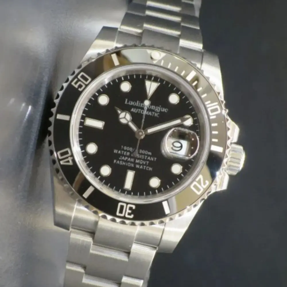 

New Luxury Men's Watch, Business Skeleton Automatic Mechanical Watch, Party Fashion Watch, High-Value Cool Brand-Name Watch, Stylish and Exquisite Birthday Gift Watch, No Battery Needed