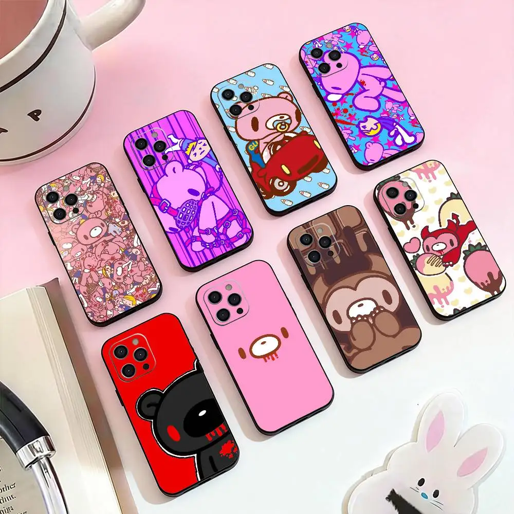 

G-Gloomy Cute Bear wallpaper Phone Case Silicone Soft For IPhone 17,16,15,14,13,12,11,XS,Plus Pro Max