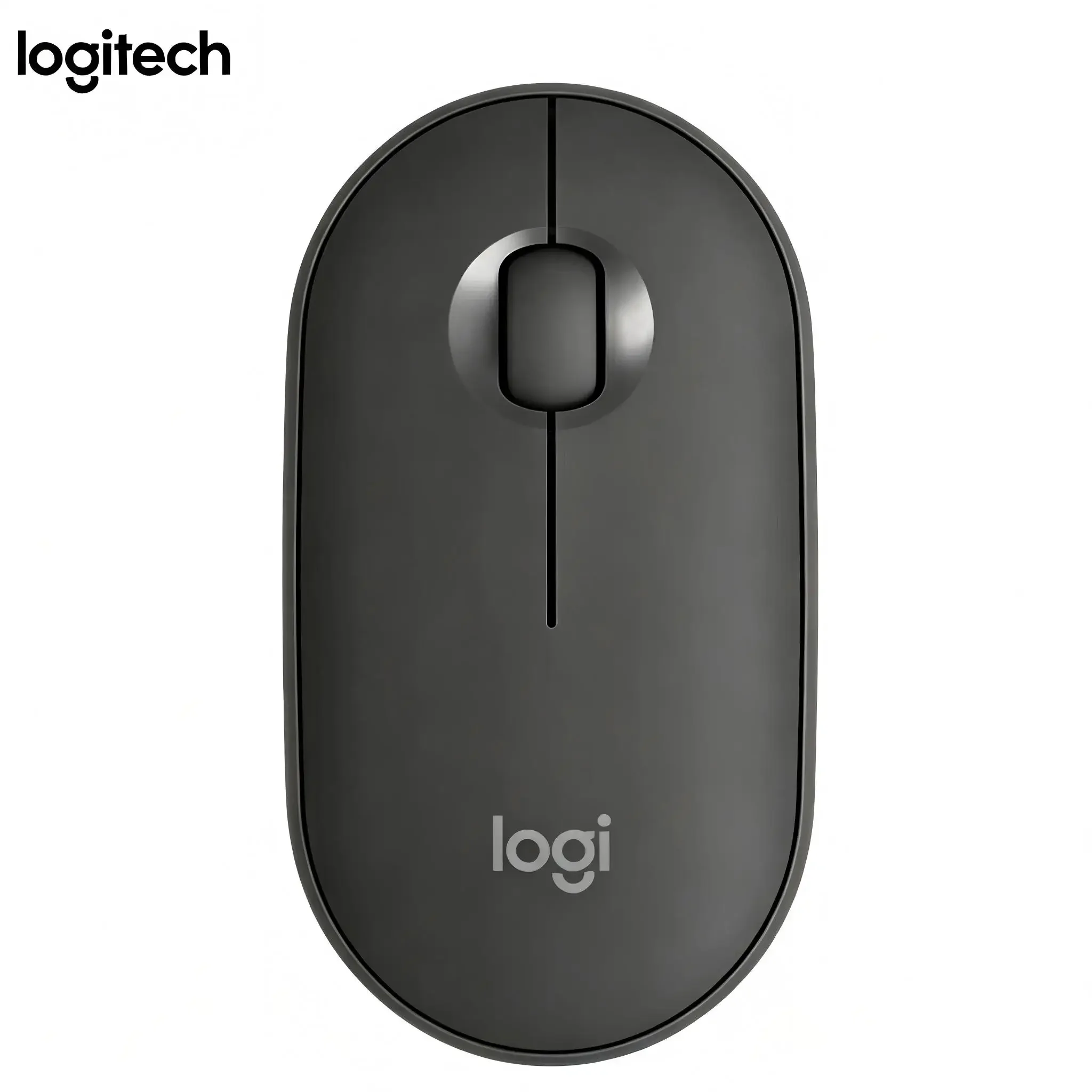 Logitech PEBBLE M350 Wireless Mouse Silent Click Ultra Slim Light Office Mouse 1000DPI For PC Mac Laptop Tablet Multi-Color Mice
