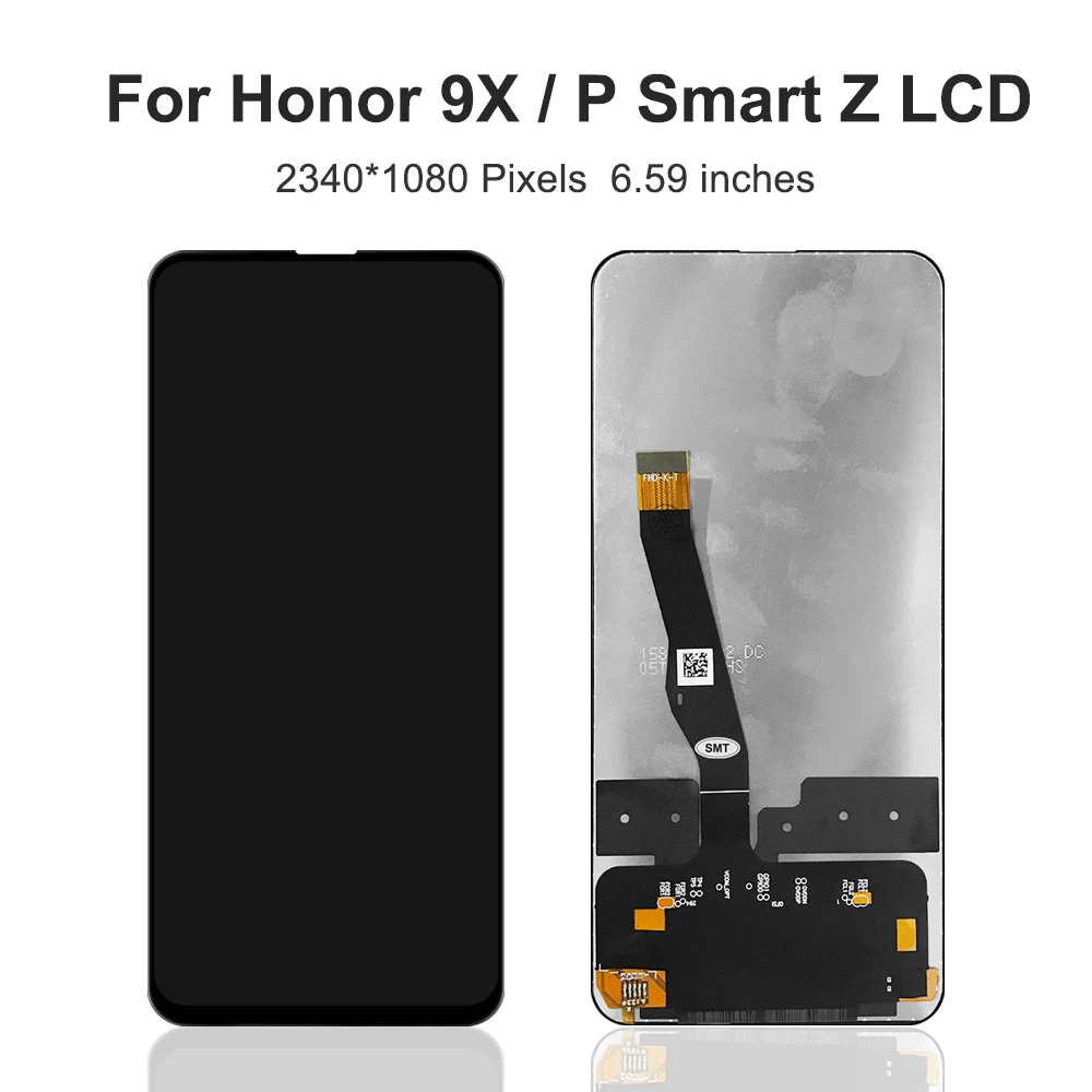 AMOLED For HUAWEI P Smart Z 6.59''For Y9 Prime 2019 STK-LX1 LCD Display Touch Screen Digitizer Assembly Replacement