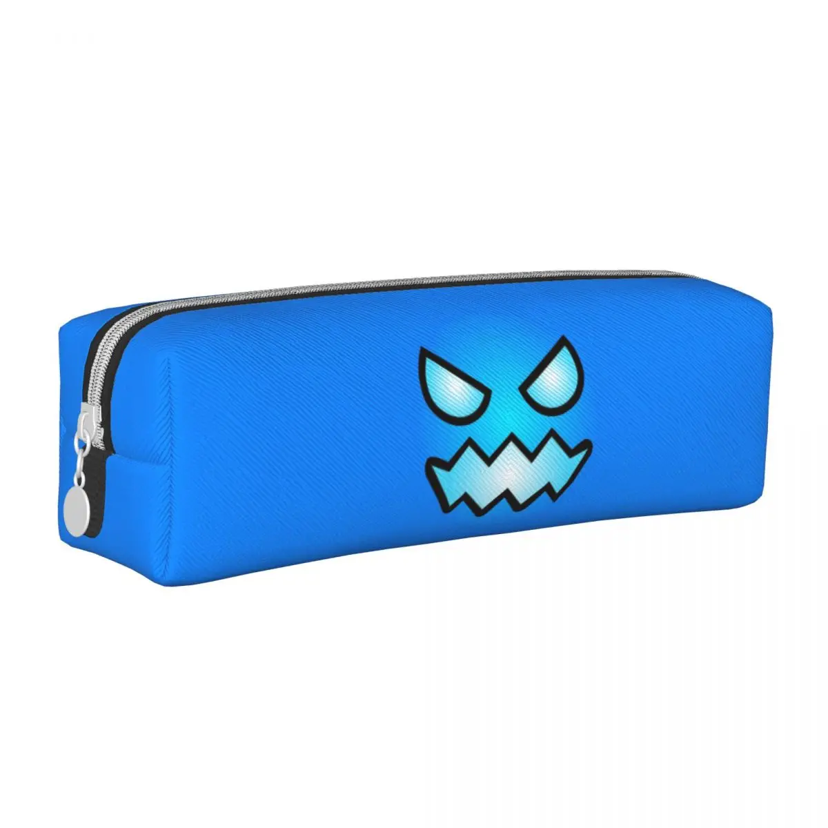 bolsa de suporte geometrico para meninos e meninas geometry dash games video game fun pencil cases grande capacidade office zipper pencilcases 01