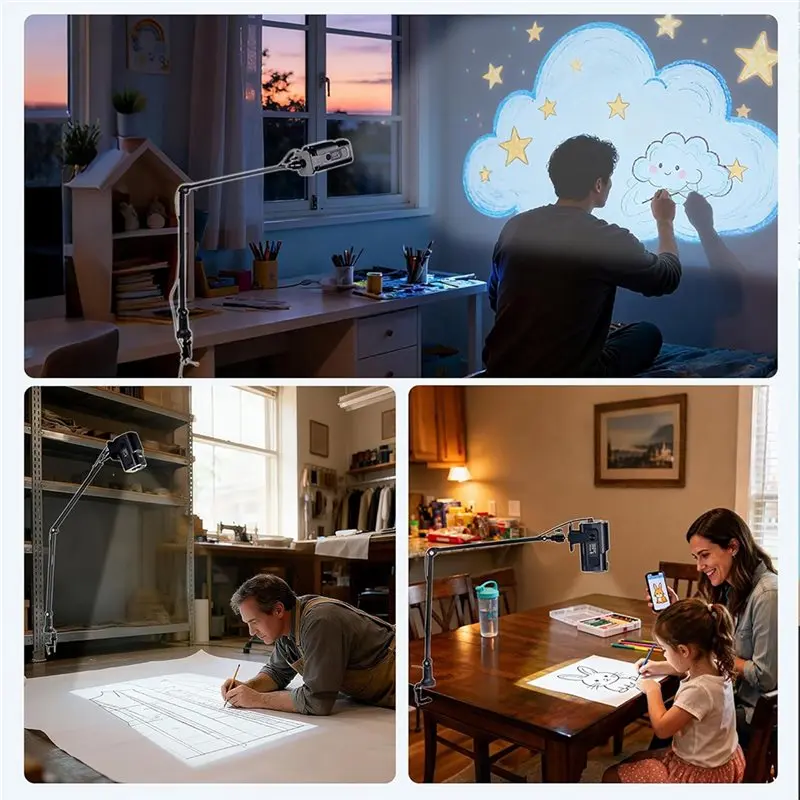 YANA50I Smart Sketcher For Artist Art Projector For Tracing, Image On Wall And Canvas Drawing Projector