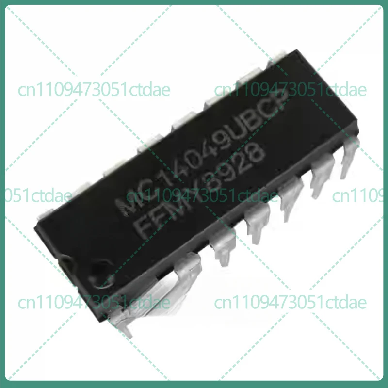 10-50pcs For MC14049UBCP Logic Buffer IC Chip