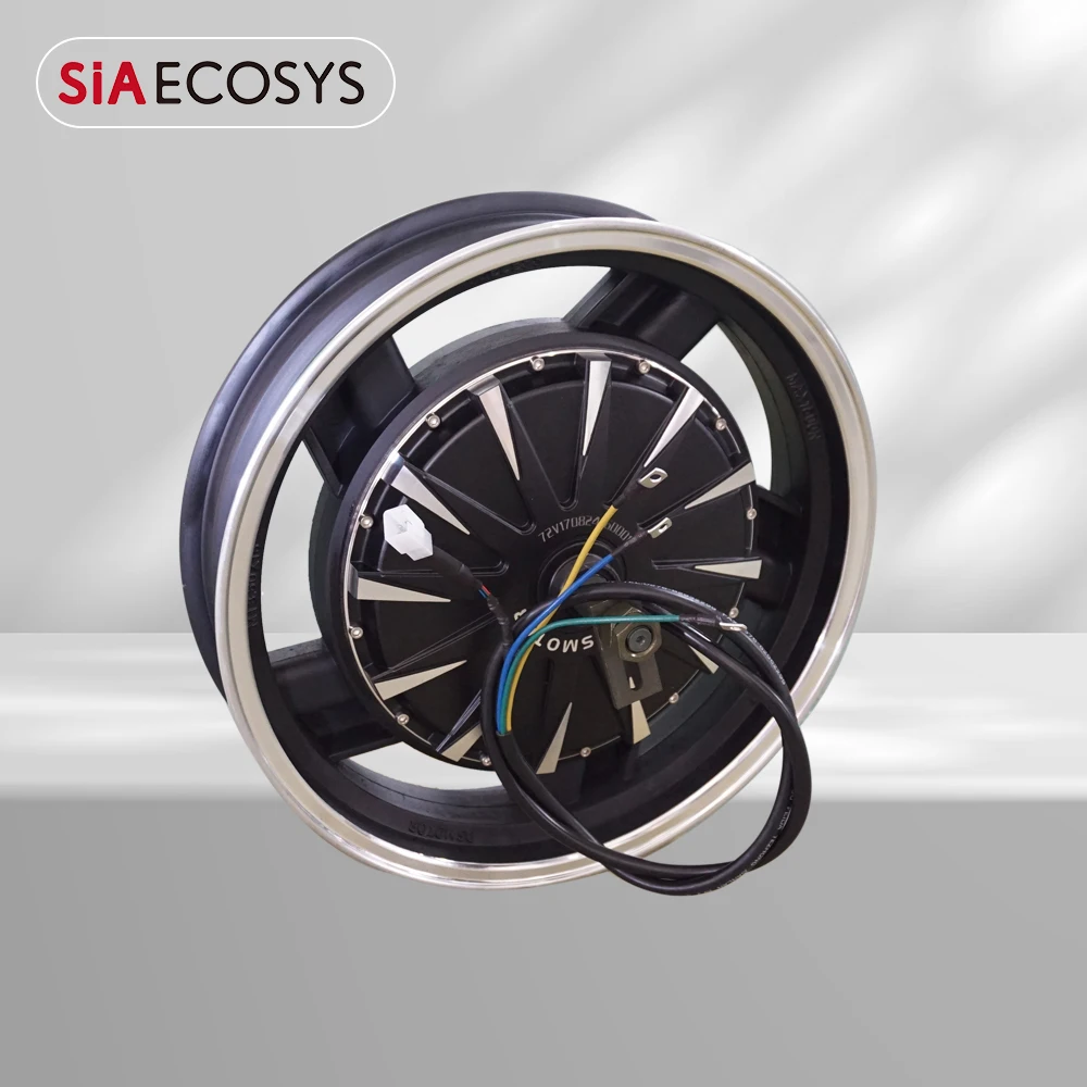 QS260 BLDC Hub Motor 17*3.5 Inch 3000W 40H V1.4 Wheel Motor for Electric Scooter And Motorcycle