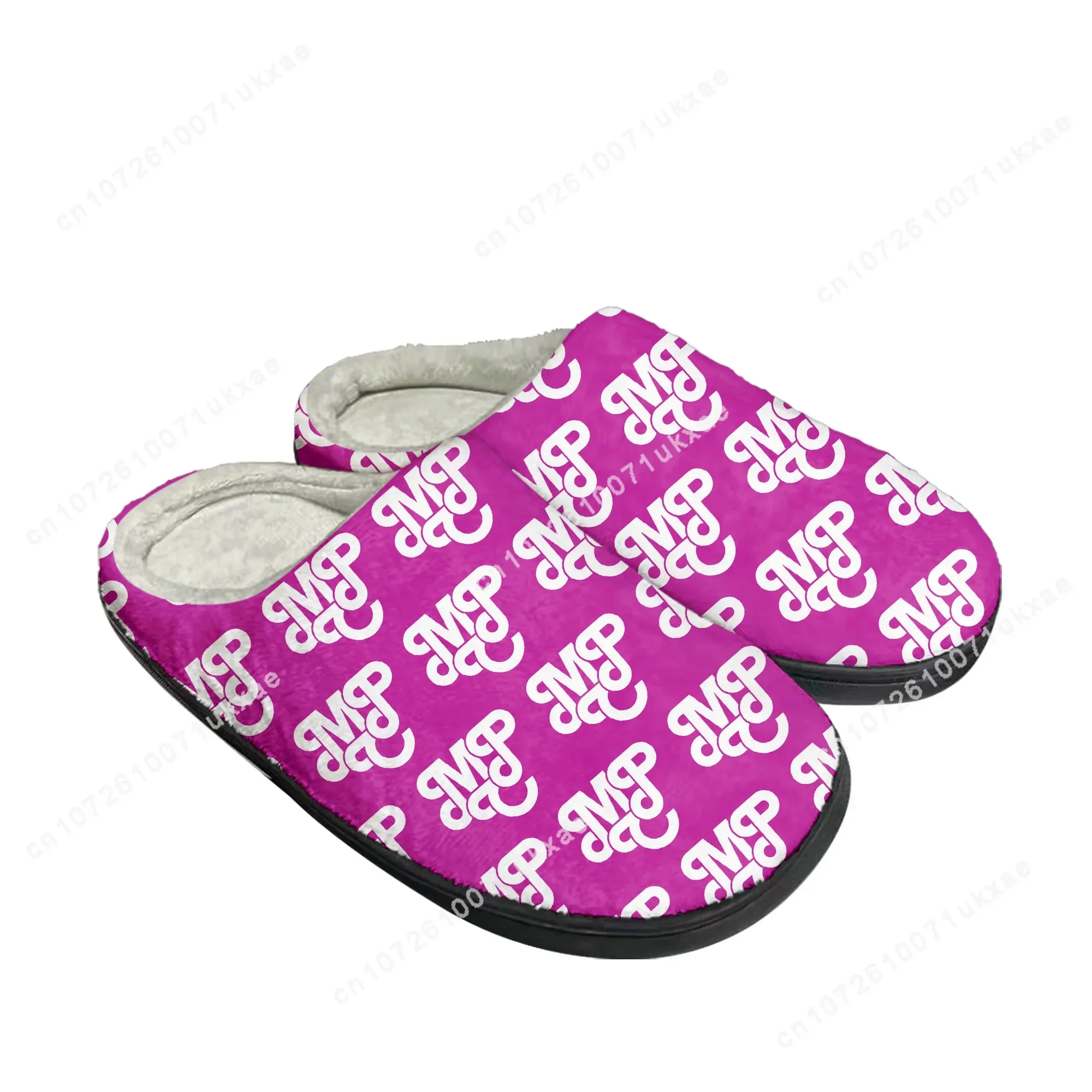 MIAMI PICKLEBALL CLUB pickleball Zapatillas de algodón para el hogar para hombre y mujer, zapatos informales de felpa para dormitorio, zapatos térmicos para mantener el calor, zapatos DIY para interiores