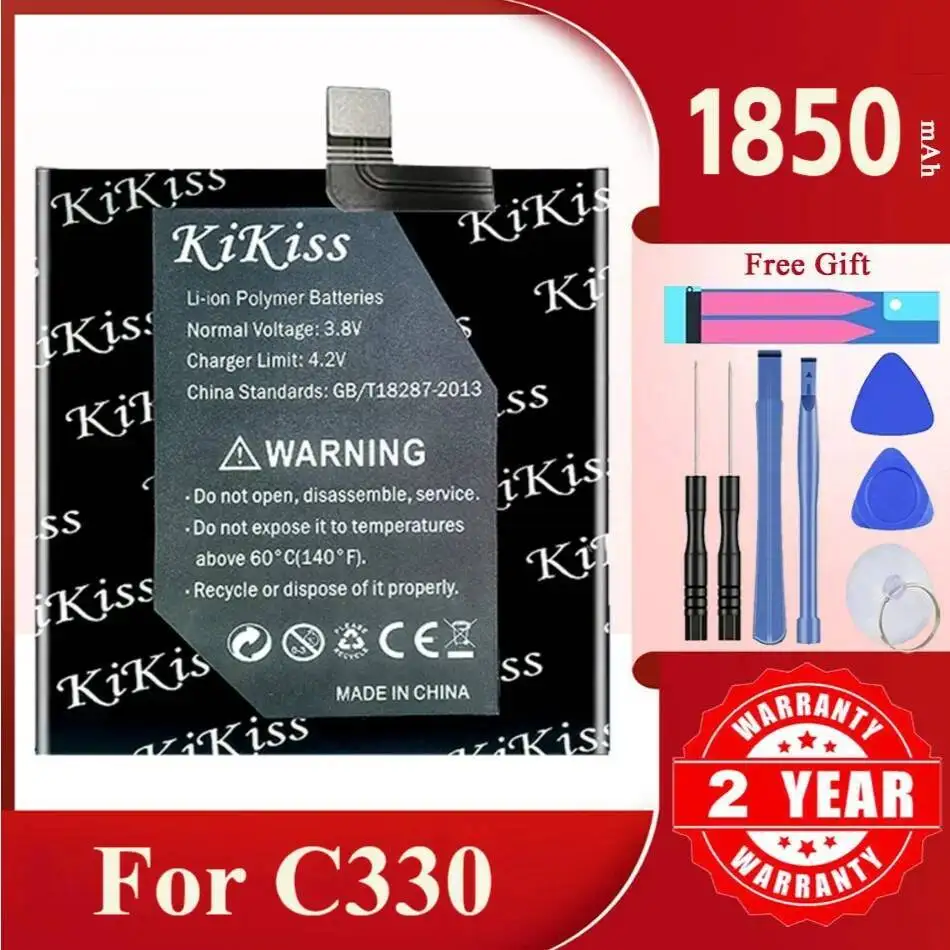 

Аккумулятор Kikiss C330, 1850 мАч, подходит для
