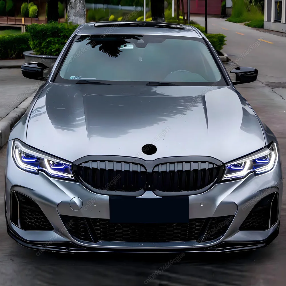 

Решетка переднего бампера для BMW 3 серии G20 G21 318i 320i 330i M340i 330d 2019-2022 Pre-LCI, глянцевый черный ABS, тюнинг-обвес