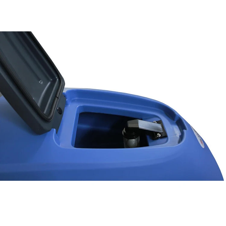 Camminata dietro il pavimento Spazzatrice versione batteria Spazzatrice per la pulizia della polvere del pavimento Spazzatrice