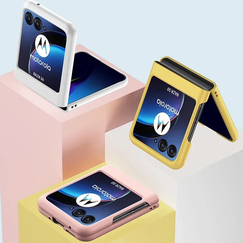 Schlanke, ultradünne, harte Schutzhülle für Motorola Razr 70 60 Ultra Pro 50 40 Plus, Candy-Farben, hautähnliches Gefühl, Kameraschutz, Handyhülle – Detail 3