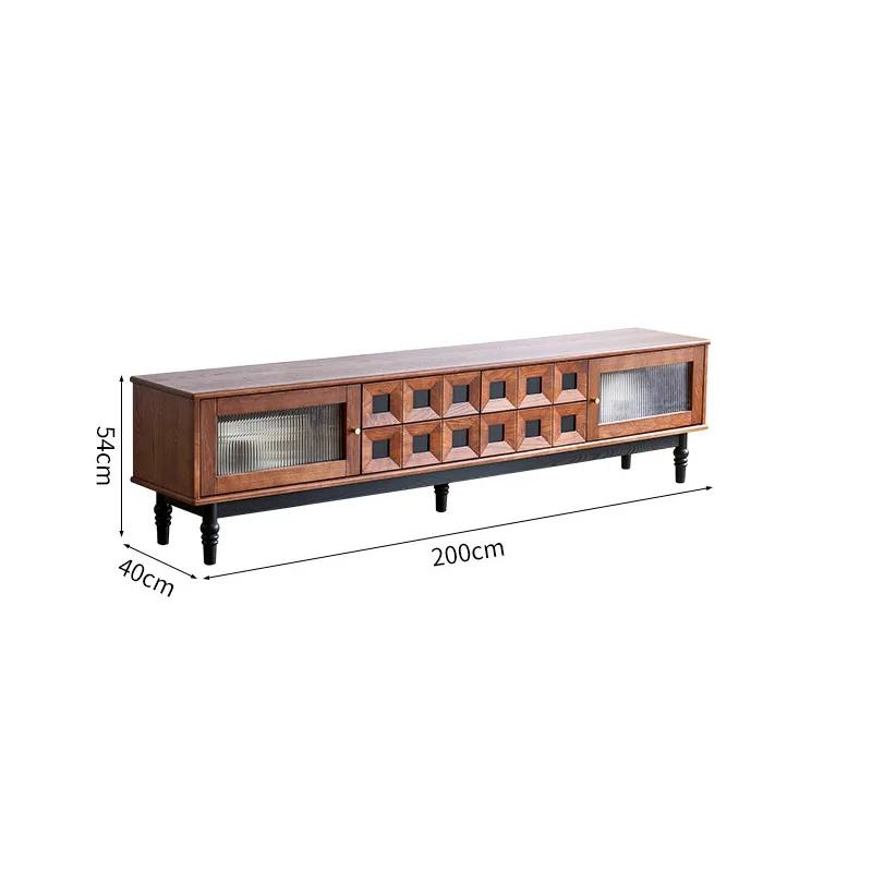 Mid Century Luxury Tv Cabinet Vintage Bauhaus Elegant Classic Tv Stand Traditional Rustic Meuble Tv Unit For Living Room