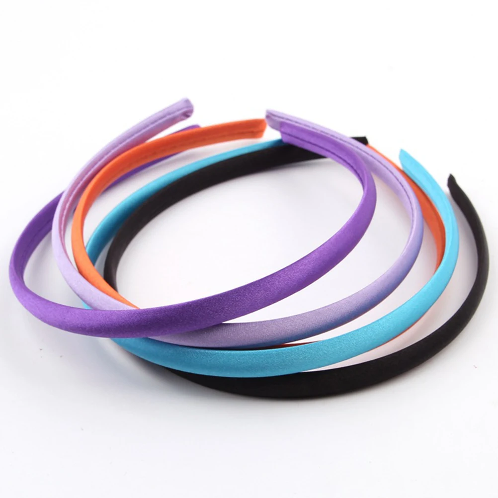 

20 Pcs Plastic Headband Hair Accessories Headwear Black Hoop Child