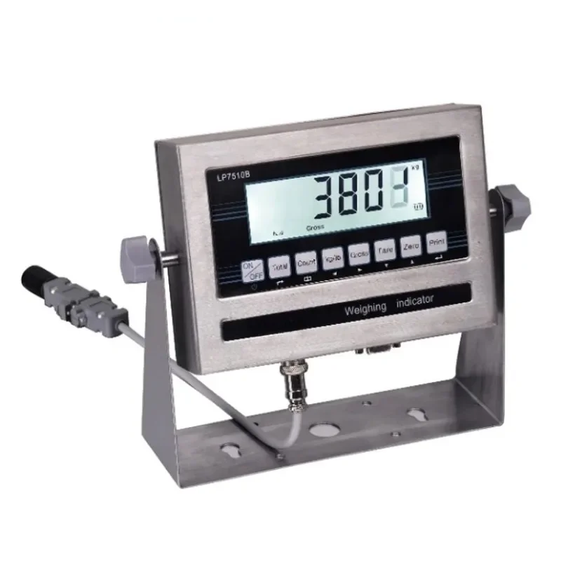 Stainless Steel IP68 Waterproof Weighing Indicator Load Cells Display LP7510 Weighing Indicator