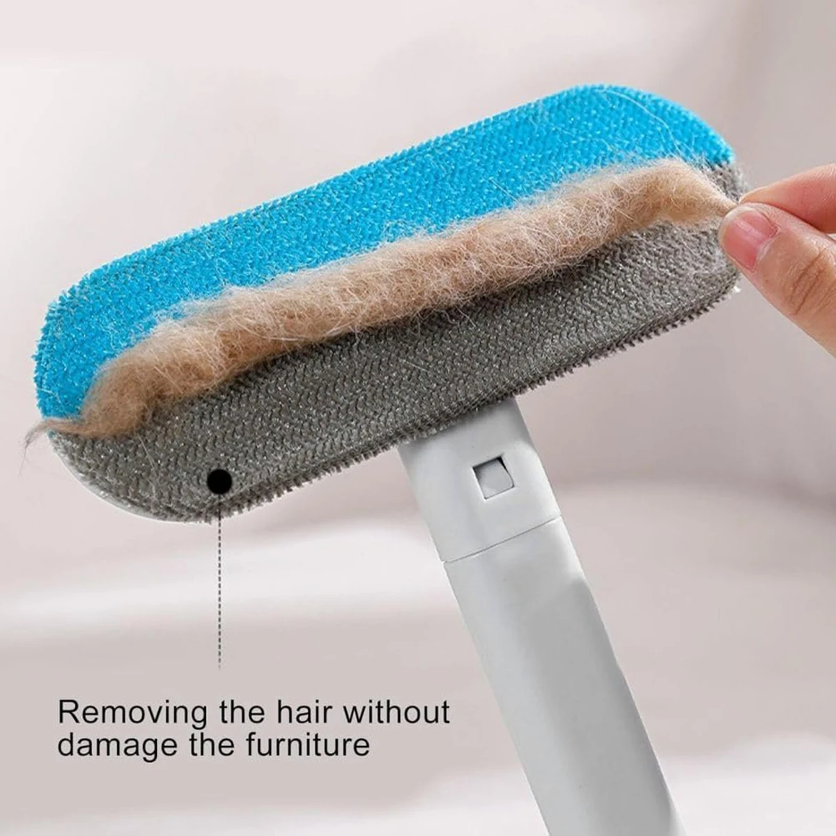 Multifunctional Pet Hair Remover Cleaning Brush Dust Removal Broom Dog Hair Removal Tool For Carpets Beds Screens And Windows