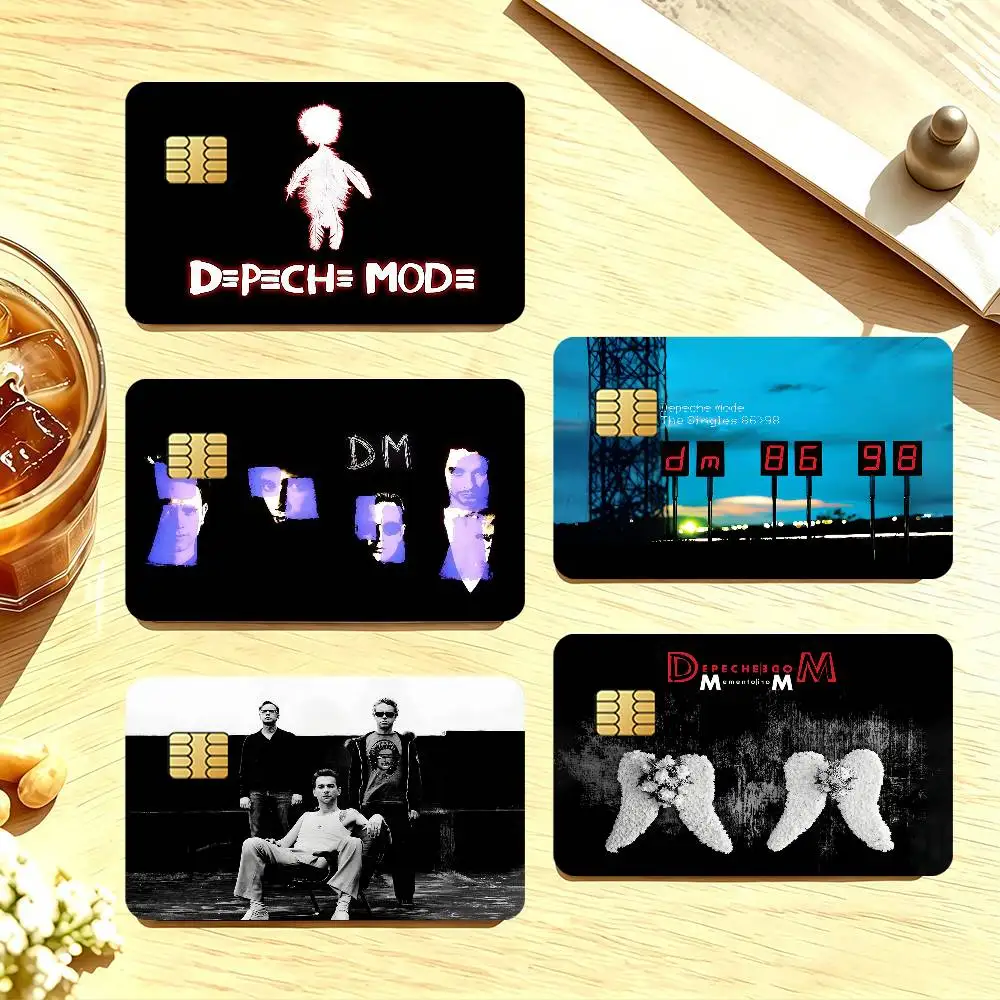 Band D-Depeche M-Mode Credit Card Stickers For Bank Card Bus Metro Cards Waterproof Anti-Scratch Gift 4PCS