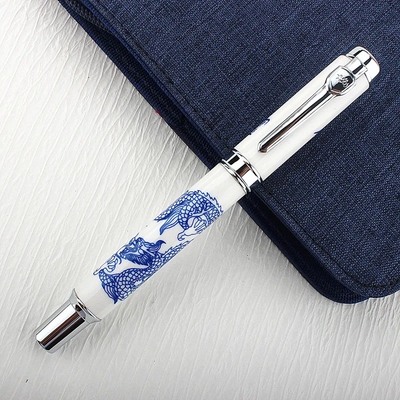 Jinhao 950 Ceramics Fountain Pen Extra Fine Nib Office Signature School Writing Ink Pens Suit