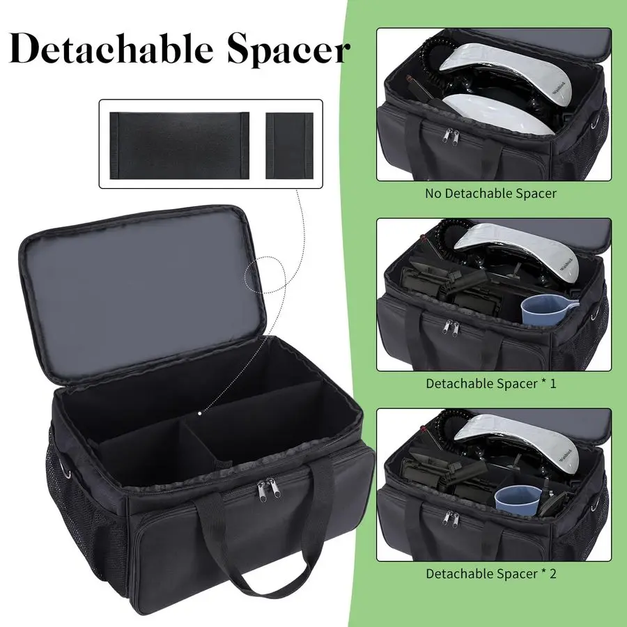 Storage Bag Compatible with Waitbird Steam Cleaner,Adjustable Handheld Steam Cleaner Carrying Bag,Large Capacity Storage Bag wit