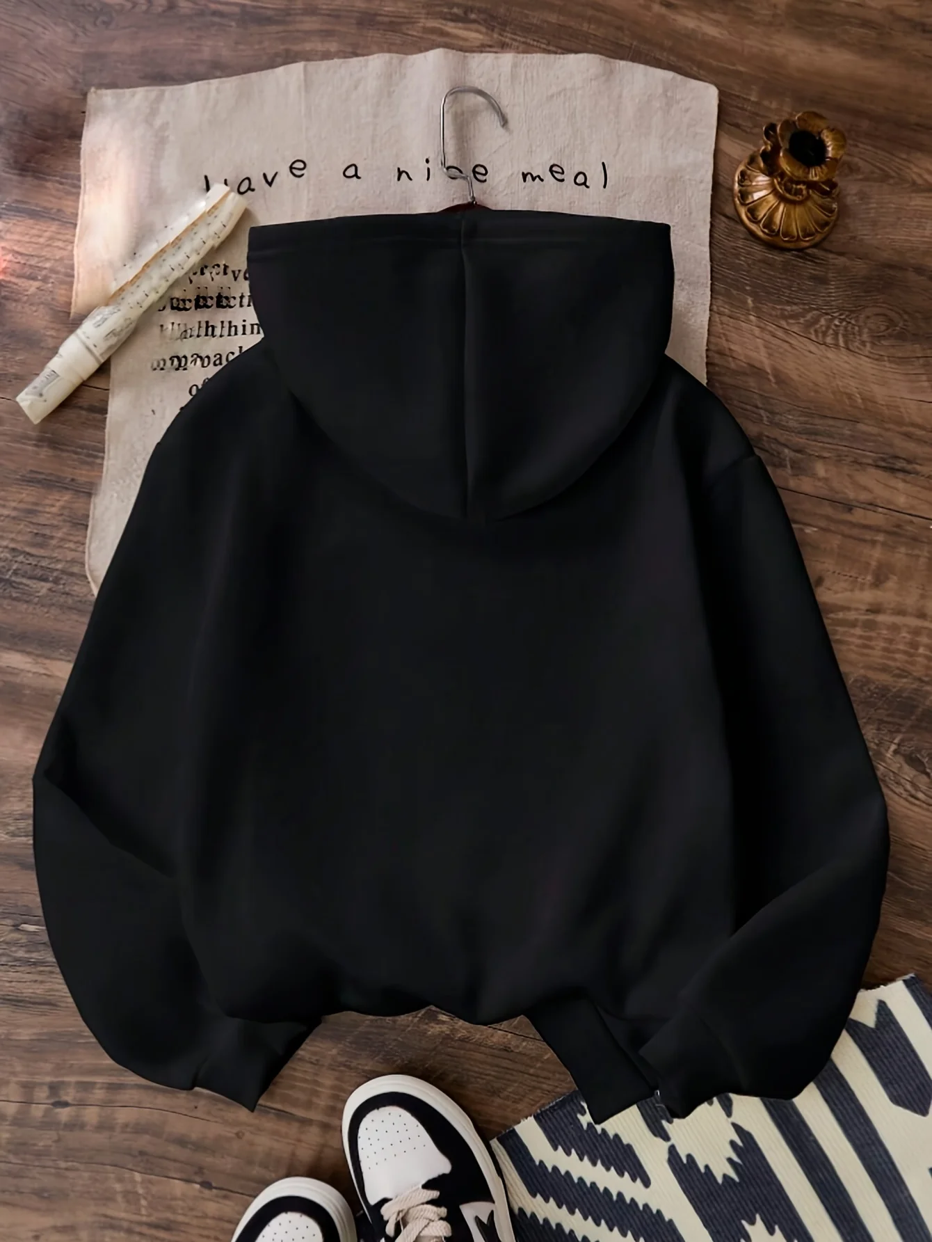 With Adorable Hedgehog & Floral Print Women's Hoodie Sweatshirt with Drawstring and Kangaroo Pocket S-3Xl