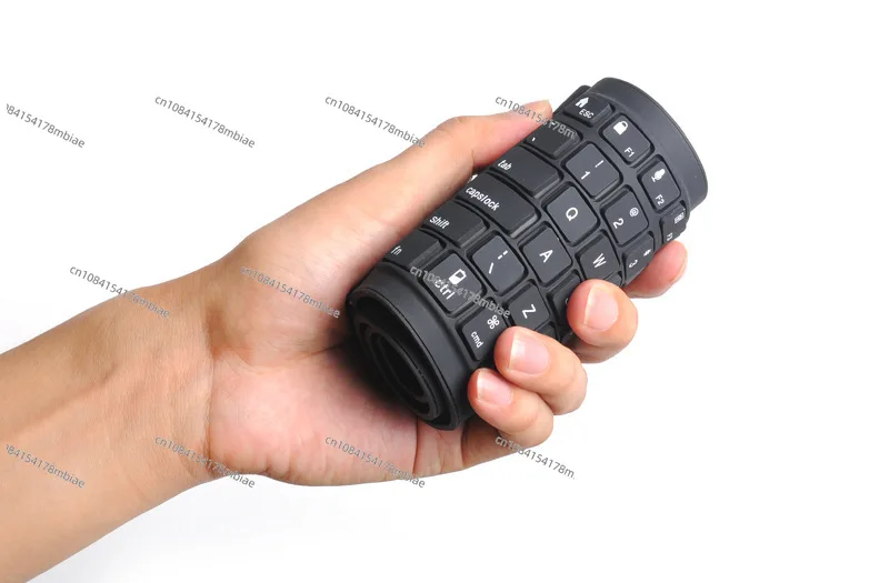 Wireless Bluetooth Folding Silicone Keyboard Foldable Silicone Waterproof