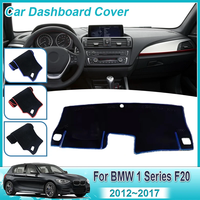 

Dashmat Avoid light For BMW 1 Series F20 2012~2017 Car Dashboard Cover Sun Shade Protective Avoid Light Carpet Mat Accessories