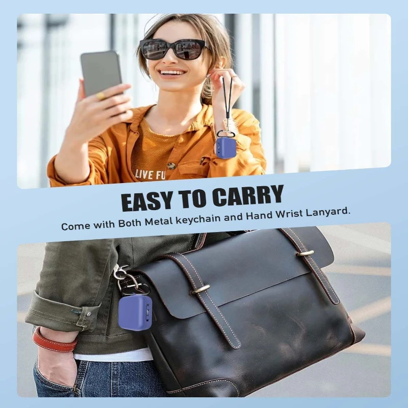 

Silicone Case for Soundcore P41i - Full-Body Shockproof, Scratch-Resistant Cover with Keychain, Durable Protection。