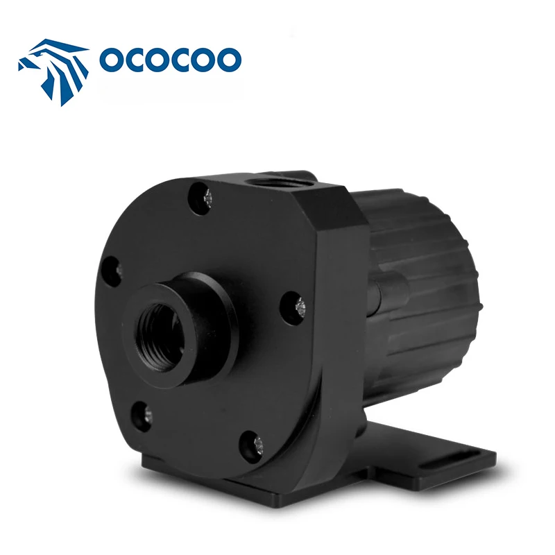 

OCOCOO Water Cooler Reservoir High Temperature Water Cooler Pump 12V Small Quiet Pc Water Cooling Pump Lift 6M Flow 9L/MIN DIY