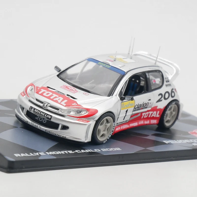 

Ixo, масштаб 1:43, литой под давлением сплав Peugeot 206 WRC 2002, игрушки, модель автомобиля, классика, ностальгия, подарки для взрослых, сувенир, статический дисплей