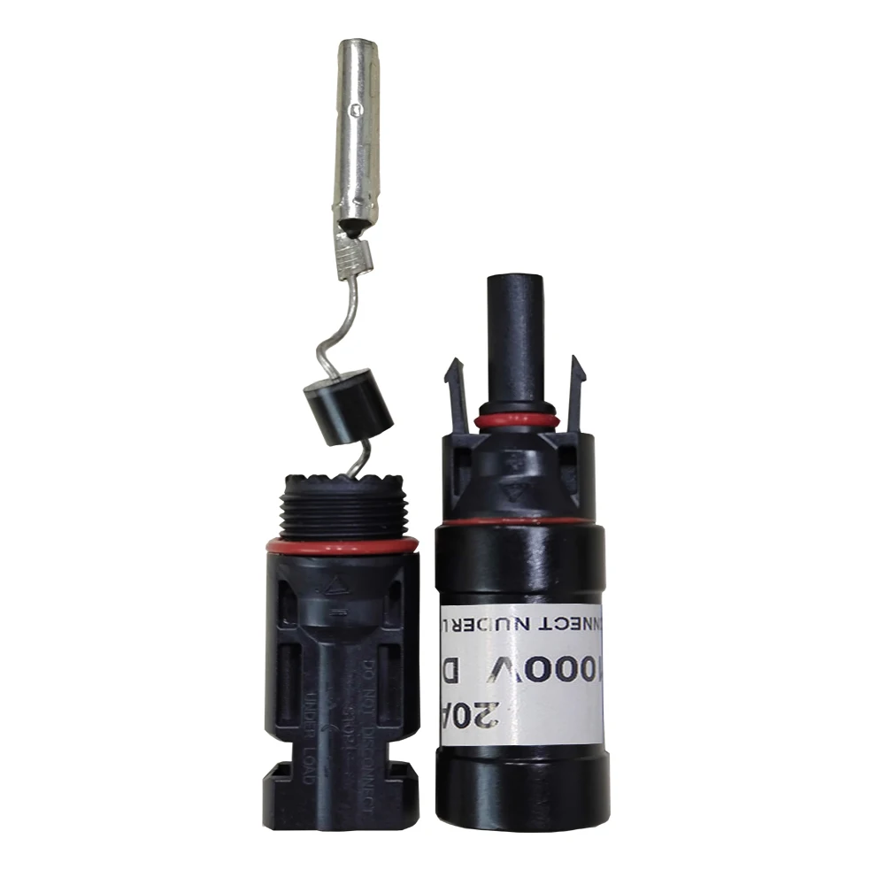 10A/15A/20A/30A 1000V PV Solar Diode Holder Connector, Photovoltaic Panel Anti-reverse Plug, protective accessory for solar ener