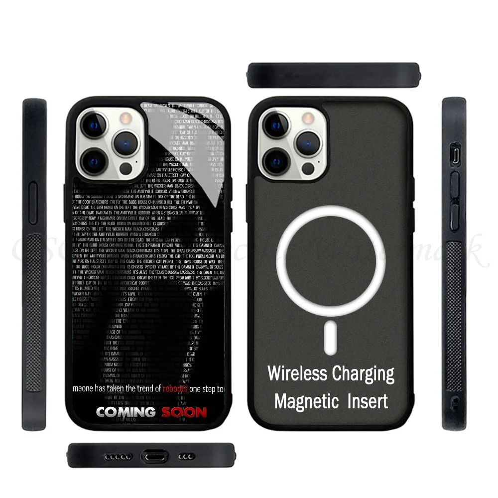 S-Scream Coques de téléphone pour iPhone, Alex Mirror TPU Shell, 15, 14, 13 Pro Max, 11, 12 Mini