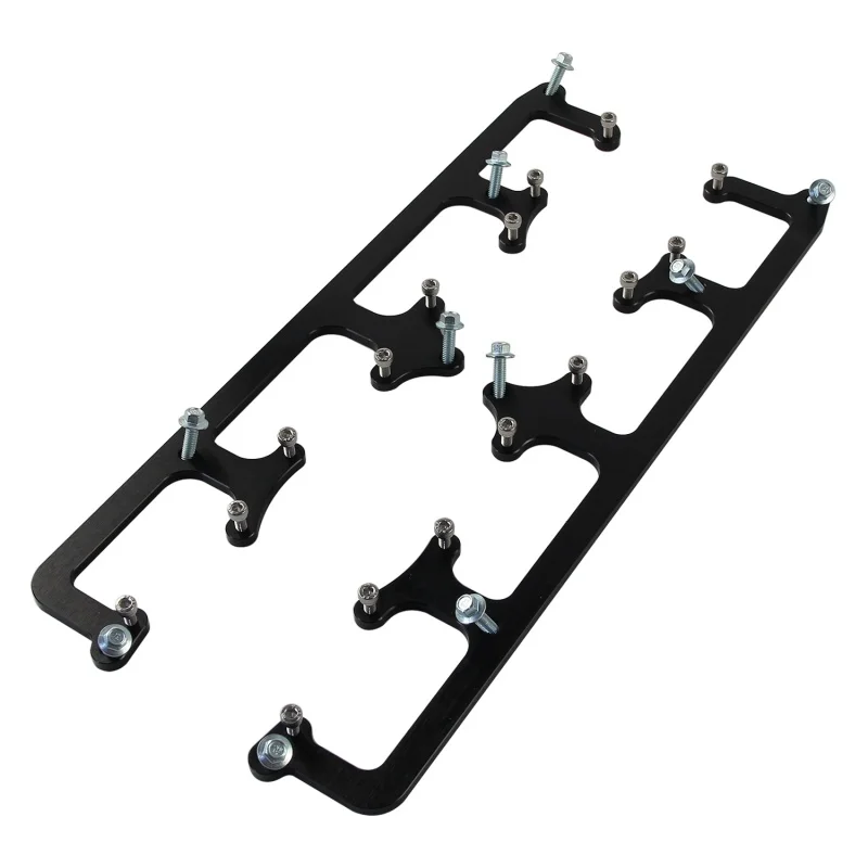 For D585 Heat-sink Truck Coils Billet Aluminum Coil Brackets Swap LM7 LR4 LQ4 L59 LQ9 LM4 4.8 5.3 5.7 6.0 LS1 LSX Black